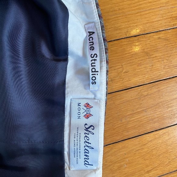 Acne Studio wool plaid skirt - Picture 5 of 6